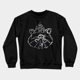 Raccoon Crewneck Sweatshirt